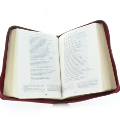 Palais du Rosaire Bible avec deutérocanoniques et notes - Français - Couverture similicuir - Tranche or - Fermeture Zip^ Bible Catholique