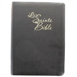 Palais du Rosaire BIBLE SEGOND 1910 Gros caractères couverture en cuir et feuilles dorées avec onglets^ Bible Catholique | Livre De Prière