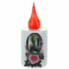 Palais du Rosaire Bougie votive de Notre Dame de Lourdes électrique à piles 11cm^ Bougie Électrique | Bougie Votive