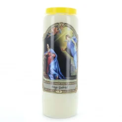 Palais du Rosaire 6 Bougies de neuvaine Ange Gabriel^ Bougie Neuvaine