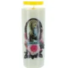 Palais du Rosaire 12 Bougies de Neuvaine Apparition de Lourdes 17,5 cm^ Bougie Neuvaine