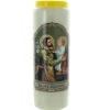 Palais du Rosaire 3 Bougies de neuvaine de Saint Joseph 17,5cm^ Bougie Neuvaine