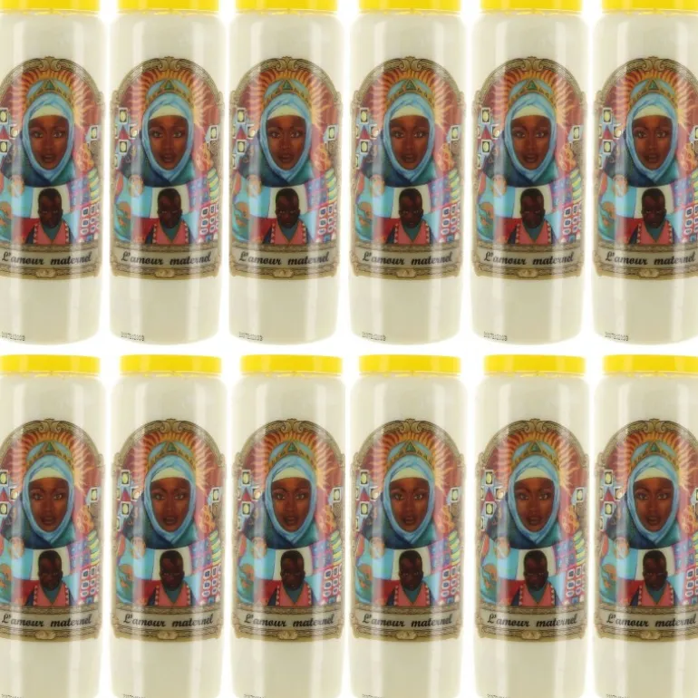 Palais du Rosaire 12 Bougies Neuvaine de l'Amour Maternel 17,5 cm^ Bougie Neuvaine
