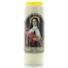 Palais du Rosaire 20 Bougies Neuvaine Sainte Thérèse 17,5 cm^ Bougie Neuvaine