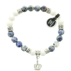 Palais du Rosaire Bracelet de Notre Dame de Fatima en pierres semi-précieuses^ Bracelet Fantaisie