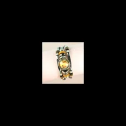 Palais du Rosaire Bracelet de Saint Benoît lumineux en similicuir et métal^ Bracelet Fantaisie