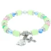 Palais du Rosaire Bracelet dizainier grains lumineux et Apparition de Lourdes^ Bracelet Dizainier