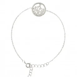 Palais du Rosaire Bracelet en argent de l'arbre de vie avec strass^ Bracelet Argent