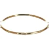 Palais du Rosaire Bracelet Plaqué Or jonc dizainier 65mm^ Bracelet Plaqué Or