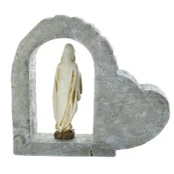 Palais du Rosaire Cadre à poser avec Statue de la Vierge Marie^ Cadre Religieux