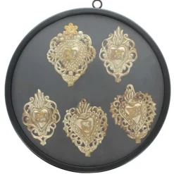 Palais du Rosaire Cadre ex voto rond^ Ex-Voto | Cadre Religieux