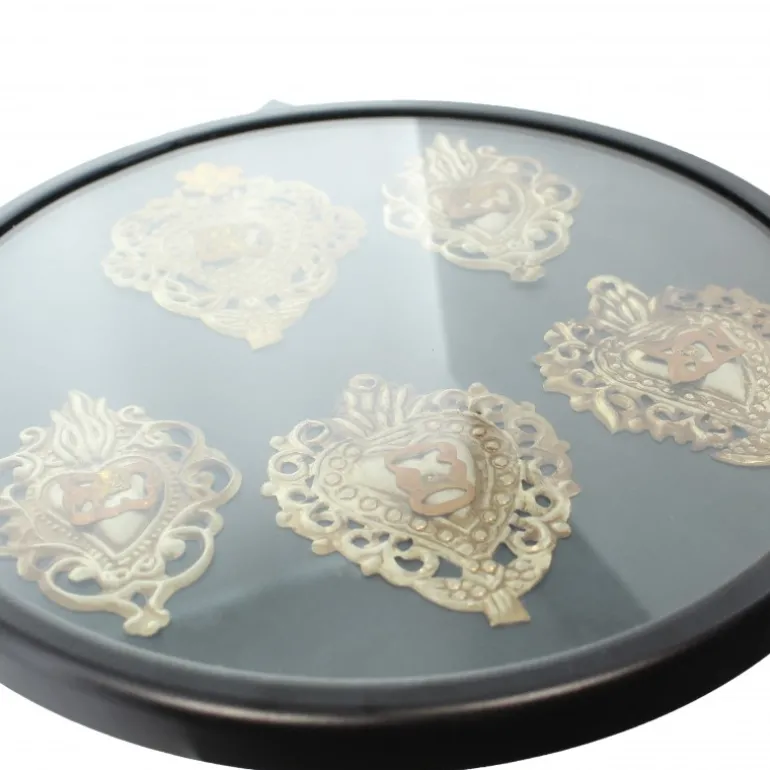 Palais du Rosaire Cadre ex voto rond^ Ex-Voto | Cadre Religieux