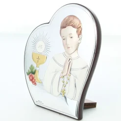 Palais du Rosaire Cadre pour Cadeau de Communion pour Garçon 11cm^ Communion | Cadre Religieux