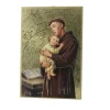 Palais du Rosaire Cadre religieux Saint Antoine en bois effet mosaique 10x15cm^ Cadre Religieux