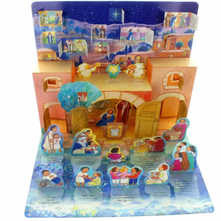 Palais du Rosaire Calendrier de l'Avent animé de Maïté Roche avec un livret^ Calendrier De L'Avent | Calendrier De Lourdes