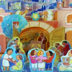 Palais du Rosaire Calendrier de l'Avent animé de Maïté Roche avec un livret^ Calendrier De L'Avent | Calendrier De Lourdes
