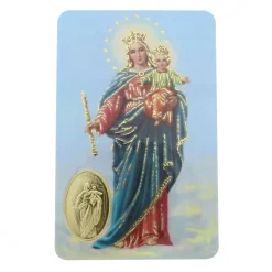 Palais du Rosaire Carte de prière de Marie Auxiliatrice^ Image Religieuse