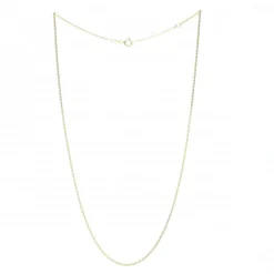 Palais du Rosaire Chaine en Or 9 Carats Maille Gourmette de 45 cm^ Chaîne En Or | Collier En Or