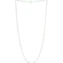 Palais du Rosaire Chaîne en métal argenté et maille alternée 50cm^ Chaîne En Métal | Collier Fantaisie