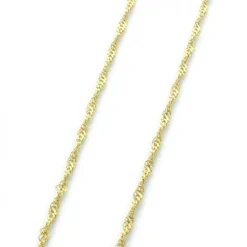 Palais du Rosaire Chaîne en Or maille Singapour 45 cm^ Chaîne En Or | Collier En Or