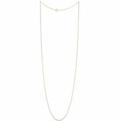 Palais du Rosaire Chaîne en Plaqué Or avec une maille en épi 70cm^ Chaîne En Plaqué Or | Collier En Plaqué Or