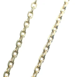 Palais du Rosaire Chaîne plaqué or forçat limé 2.6 mm - 70 cm^ Chaîne En Plaqué Or | Collier En Plaqué Or