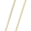 Palais du Rosaire Chaîne Plaqué Or maille classique 50 cm^ Chaîne En Plaqué Or | Collier En Plaqué Or
