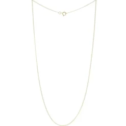 Palais du Rosaire Chaîne Plaqué Or maille classique 50 cm^ Chaîne En Plaqué Or | Collier En Plaqué Or