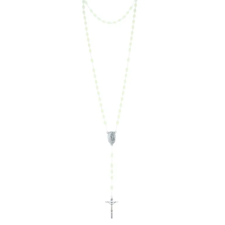 Palais du Rosaire Chapelet avec eau de Lourdes et grains lumineux^ Chapelet De Lourdes | Chapelet Lumineux