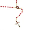 Palais du Rosaire Chapelet de Confirmation en verre avec boîte décorée^ Chapelet Verre