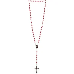 Palais du Rosaire Chapelet de Confirmation en verre avec boîte décorée^ Chapelet Verre