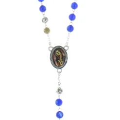 Palais du Rosaire Chapelet de dévotion de Sainte Brigitte en verre^ Autre Chapelet De Devotion | Chapelet Verre