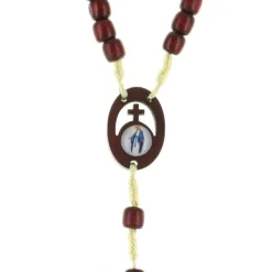 Palais du Rosaire Chapelet de la Vierge Miraculeuse en bois^ Chapelet De La Vierge Miraculeuse | Chapelet Bois