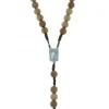 Palais du Rosaire Chapelet de l'Apparition de Lourdes en bois d'olivier^ Chapelet De Lourdes | Chapelet Bois