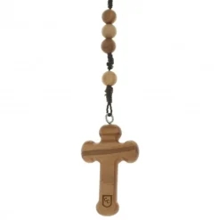 Palais du Rosaire Chapelet de l'Apparition de Lourdes en bois d'olivier^ Chapelet De Lourdes | Chapelet Bois