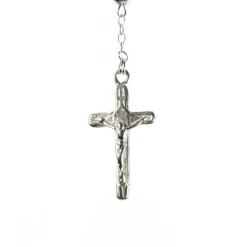 Palais du Rosaire Chapelet de l'Apparition de Lourdes en argent^ Chapelet De Lourdes | Chapelet Argent