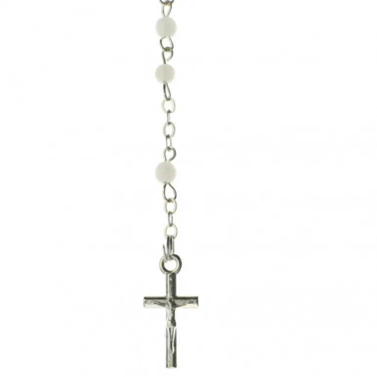 Palais du Rosaire Chapelet de l'Apparition de Lourdes en verre et sa boite^ Boîte À Chapelet | Chapelet Verre