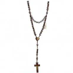 Palais du Rosaire Chapelet de l'Apparition grains ovales et corde^ Chapelet Corde
