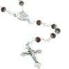 Palais du Rosaire Chapelet de Lourdes en bois, et coeur Apparition de Lourdes^ Chapelet De Lourdes | Chapelet Bois