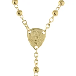 Palais du Rosaire Chapelet de Lourdes en Plaqué Or^ Chapelet De Lourdes | Chapelet Plaqué Or