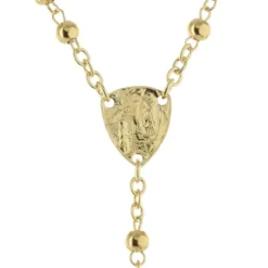 Palais du Rosaire Chapelet de Lourdes en Plaqué Or^ Chapelet De Lourdes | Chapelet Plaqué Or