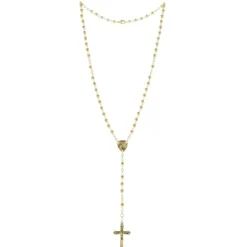 Palais du Rosaire Chapelet de Lourdes en Plaqué Or^ Chapelet De Lourdes | Chapelet Plaqué Or