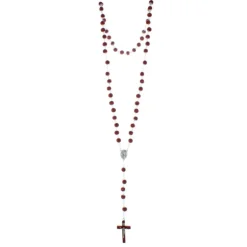 Palais du Rosaire Chapelet de Lourdes parfumé à la rose et coeur Apparition de Lourdes en boîte^ Chapelet De Lourdes | Chapelet Parfumé