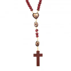 Palais du Rosaire Chapelet de Marie qui Défait les Noeuds en corde avec pater ovale^ Chapelet De Marie Qui Défait Les Noeuds | Chapelet Corde