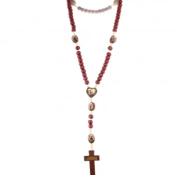 Palais du Rosaire Chapelet de Marie qui Défait les Noeuds en corde avec pater ovale^ Chapelet De Marie Qui Défait Les Noeuds | Chapelet Corde
