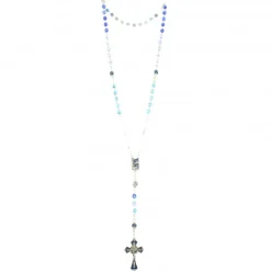 Palais du Rosaire Chapelet de Notre Dame de Lourdes et sa boîte^ Chapelet De Lourdes | Chapelet Verre