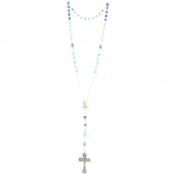 Palais du Rosaire Chapelet de Notre Dame de Lourdes et sa boîte^ Chapelet De Lourdes | Chapelet Verre
