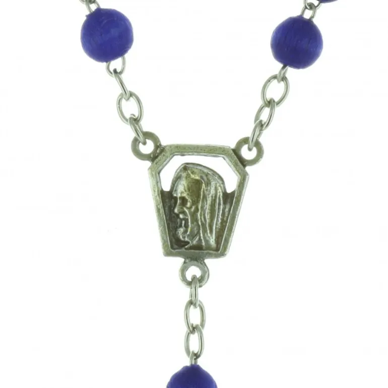 Palais du Rosaire Chapelet de Padre Pio parfumé à la violette^ Chapelet Bois | Chapelet Parfumé
