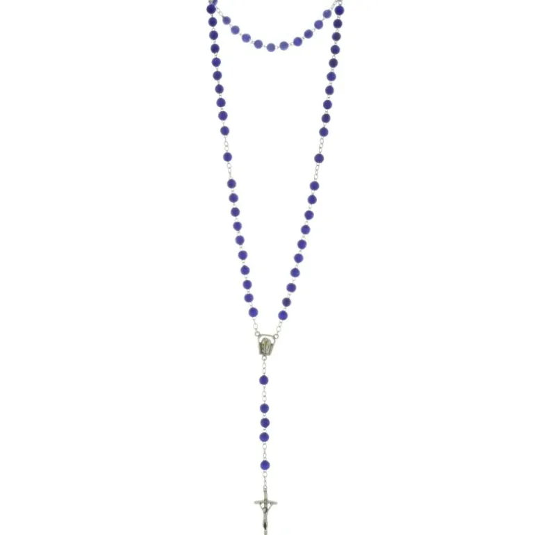 Palais du Rosaire Chapelet de Padre Pio parfumé à la violette^ Chapelet Bois | Chapelet Parfumé