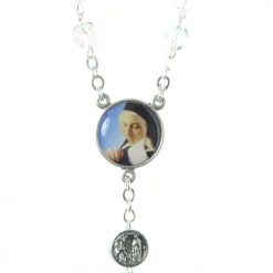 Palais du Rosaire Chapelet de Sainte Bernadette avec sa boite^ Chapelet De Sainte Bernadette | Chapelet Verre